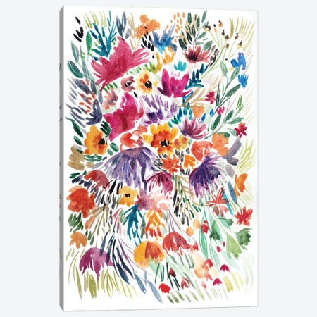 Floral Field II Canvas Print #BCV25} by Albina Bratcheva Canvas Artwork