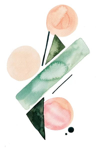 Geometry I by Albina Bratcheva multi panel art