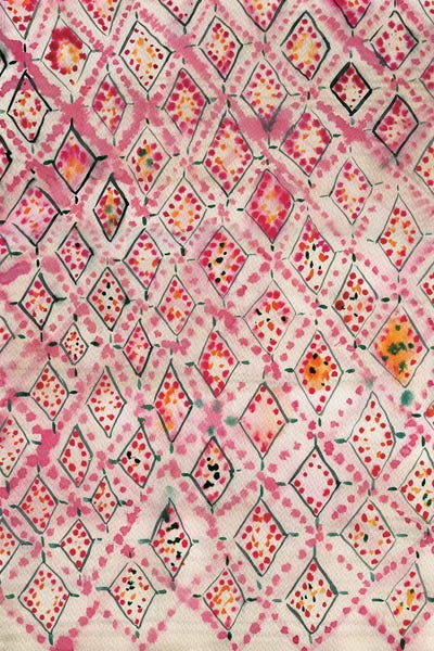 Global Patterns: Moroccan Rug I by Albina Bratcheva