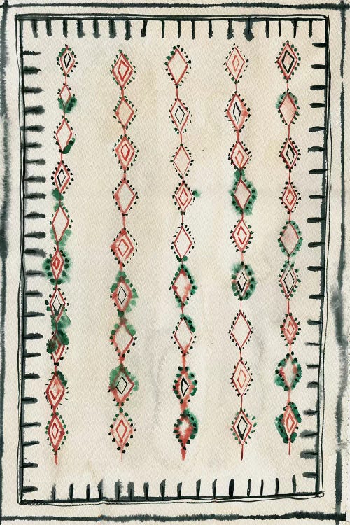 Moroccan Rug II by Albina Bratcheva wall art