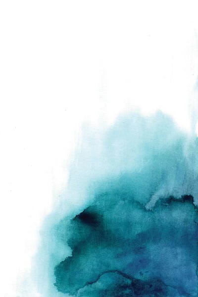 Minimalist Bohemian Decor: Blue Drop by Albina Bratcheva