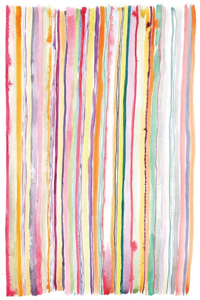 Minimalist Bohemian Decor: Watercolor Abstract I by Albina Bratcheva