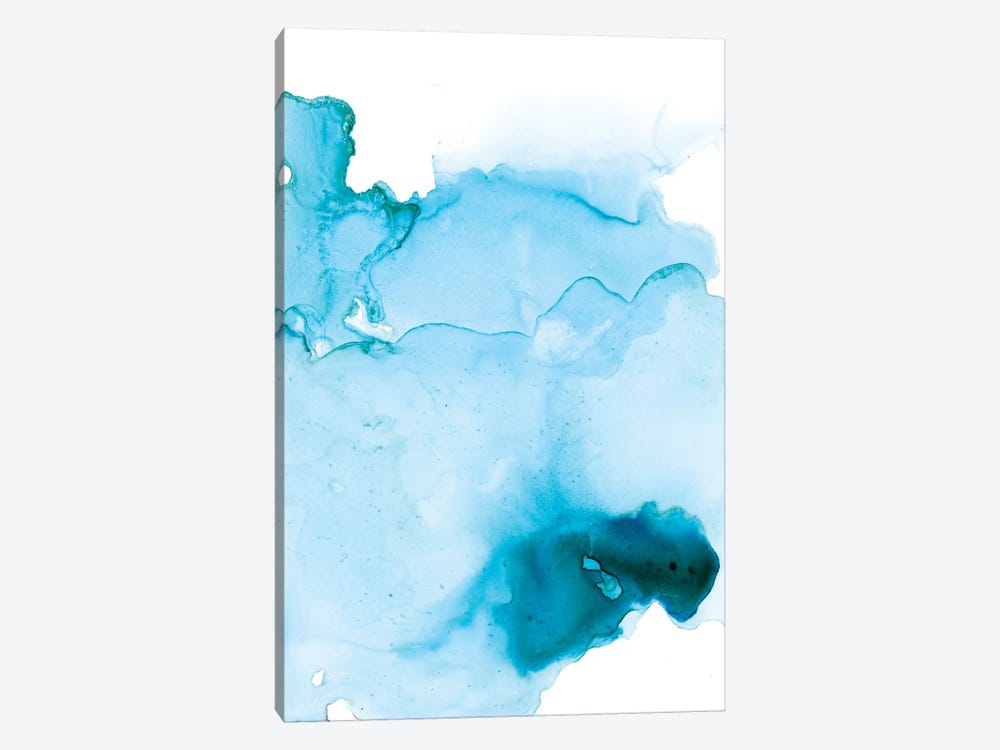 Watercolor Abstract II 1-piece Canvas Art Print
