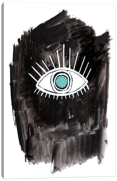 Wide-Eyed Canvas Art Print - Eyes