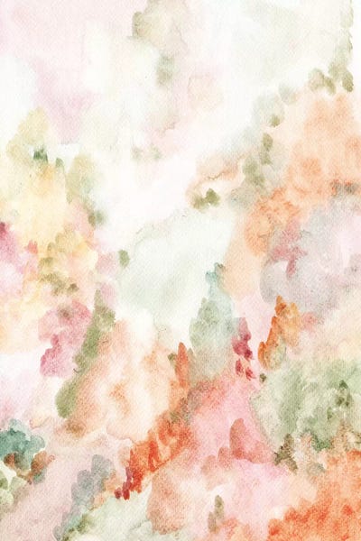 Dreamy Abstracts: Pastel Forest by Albina Bratcheva