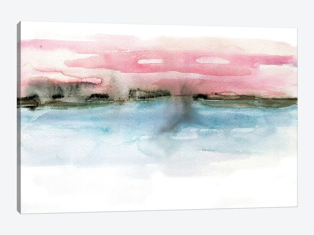 Coastline by Albina Bratcheva 1-piece Canvas Art Print