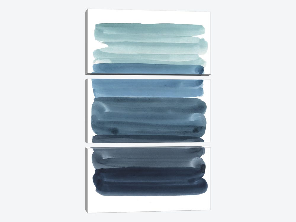 The Deepest Blue by Albina Bratcheva 3-piece Canvas Print