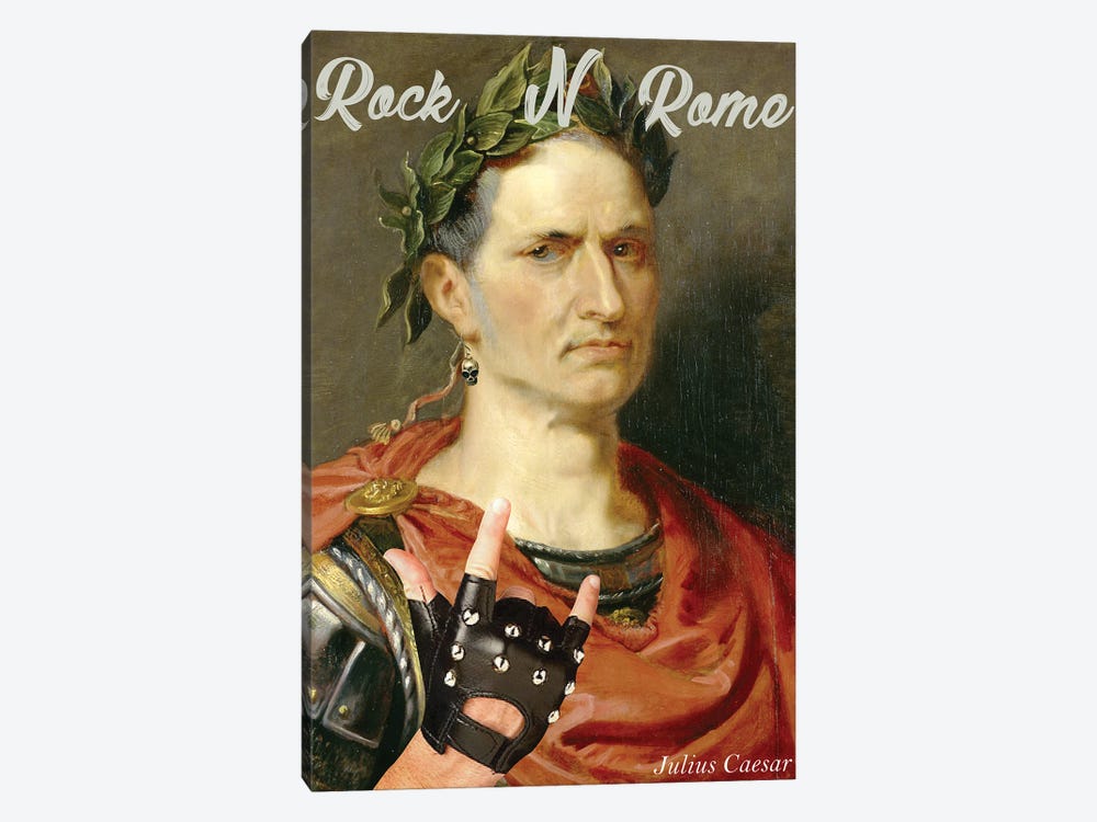 Rocker Caesar by Bekir Ceylan 1-piece Canvas Print