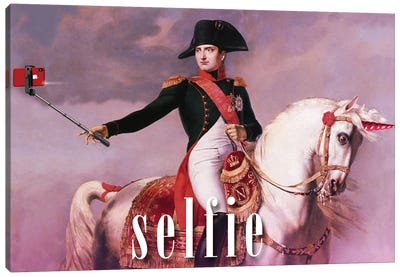 Napoleon Selfie Canvas Art Print - Napoleon Bonaparte