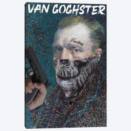 Van Goghster Canvas Print #BCY2} by Bekir Ceylan Art Print
