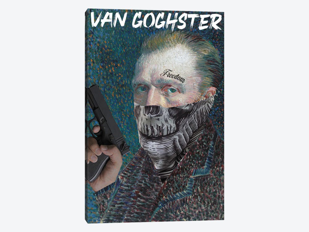 Van Goghster by Bekir Ceylan 1-piece Canvas Artwork