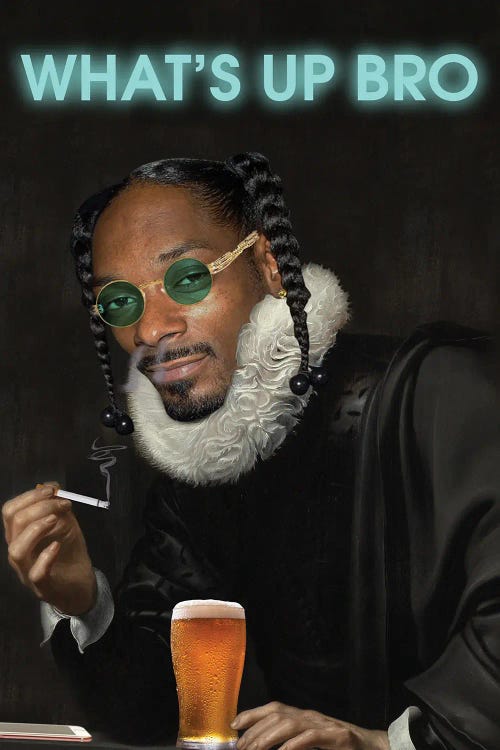 Painting Snoop Dog