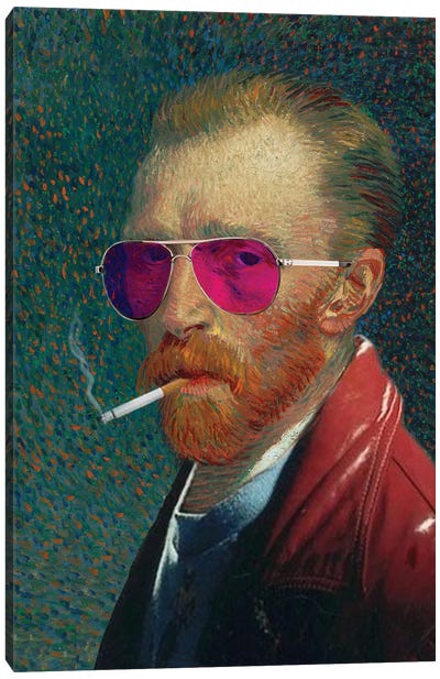 Van Gogh Modern Yeni Canvas Art Print - Van Gogh Portraits Collection