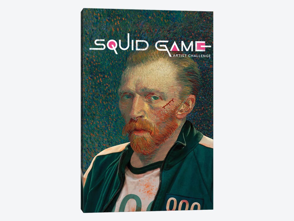 Van Gogh Squid Game by Bekir Ceylan 1-piece Art Print