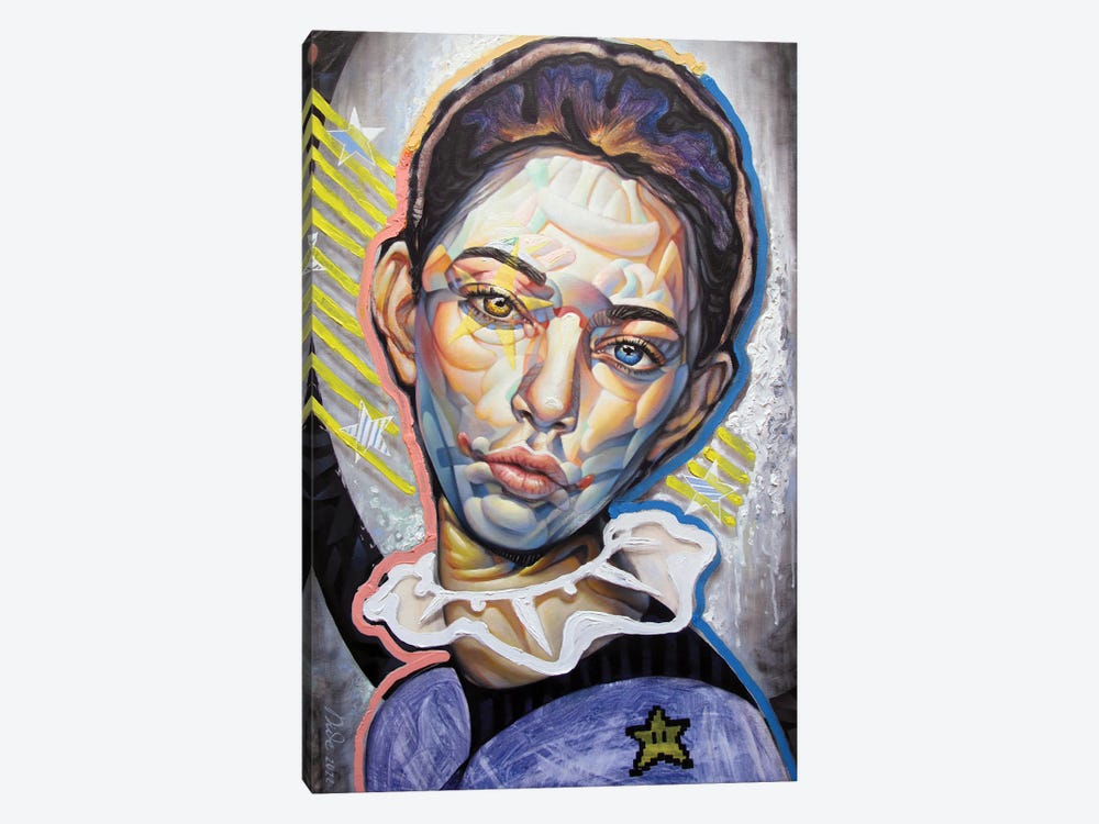 Star by Bogdan Dide 1-piece Canvas Art Print