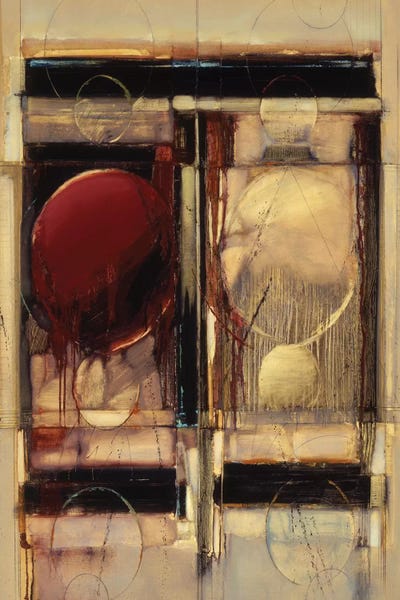 Abstract VIII by Bruce Dean framed canvas print