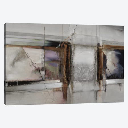 Abstract XIV, Muted & Horizontal Canvas Print #BDE6} by Bruce Dean Canvas Wall Art