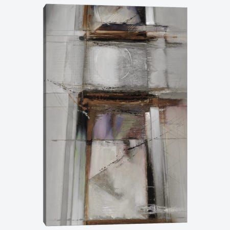 Abstract XIV, Muted & Vertical Canvas Print #BDE7} by Bruce Dean Canvas Artwork