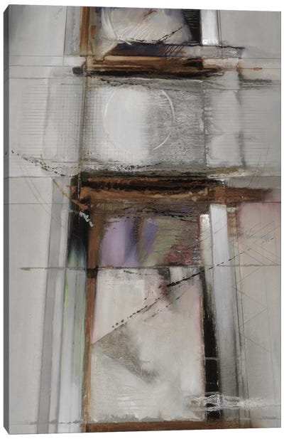 Abstract XIV, Muted & Vertical Canvas Art Print