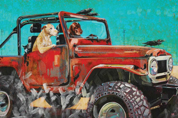 Fj Crusin by Barton DeGraaf wall art