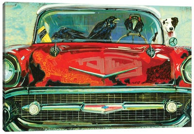 Marley Canvas Art Print - Chevrolet