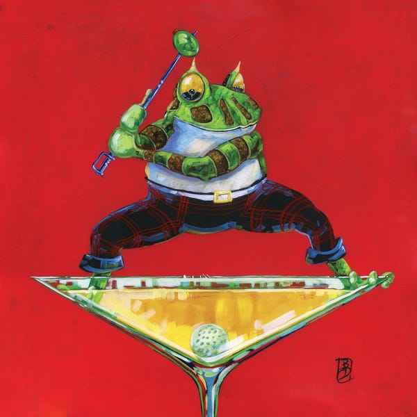 Golf: The Waterhole by Barton DeGraaf