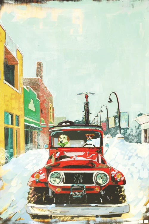 Winter In Paradise by Barton DeGraaf wall art