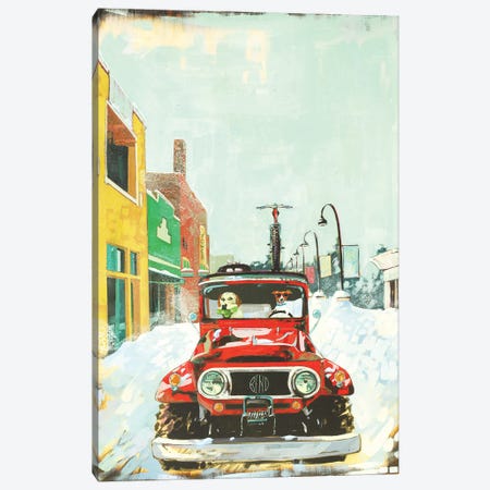 Winter In Paradise Canvas Print #BDG27} by Barton DeGraaf Canvas Wall Art