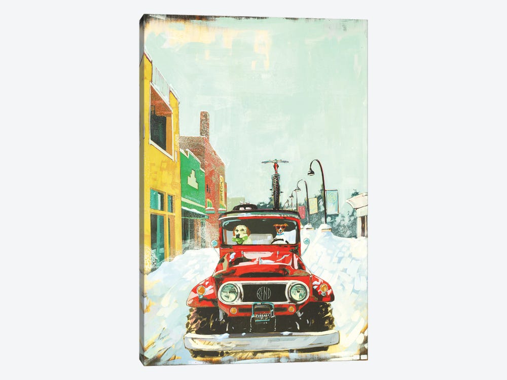 Winter In Paradise by Barton DeGraaf 1-piece Canvas Art
