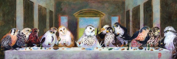 The Last Supper: Birds Of Pray by Barton DeGraaf