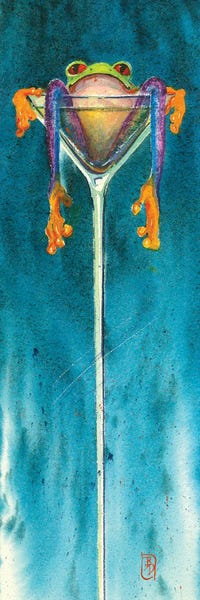 Reptiles & Amphibians: Blue Chill by Barton DeGraaf