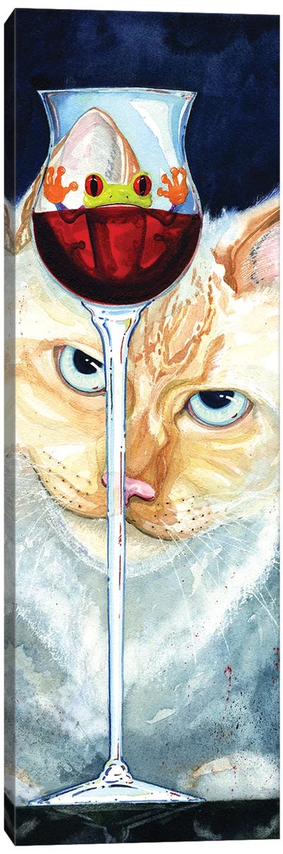 Cat Canvas Art Print - Barton DeGraaf