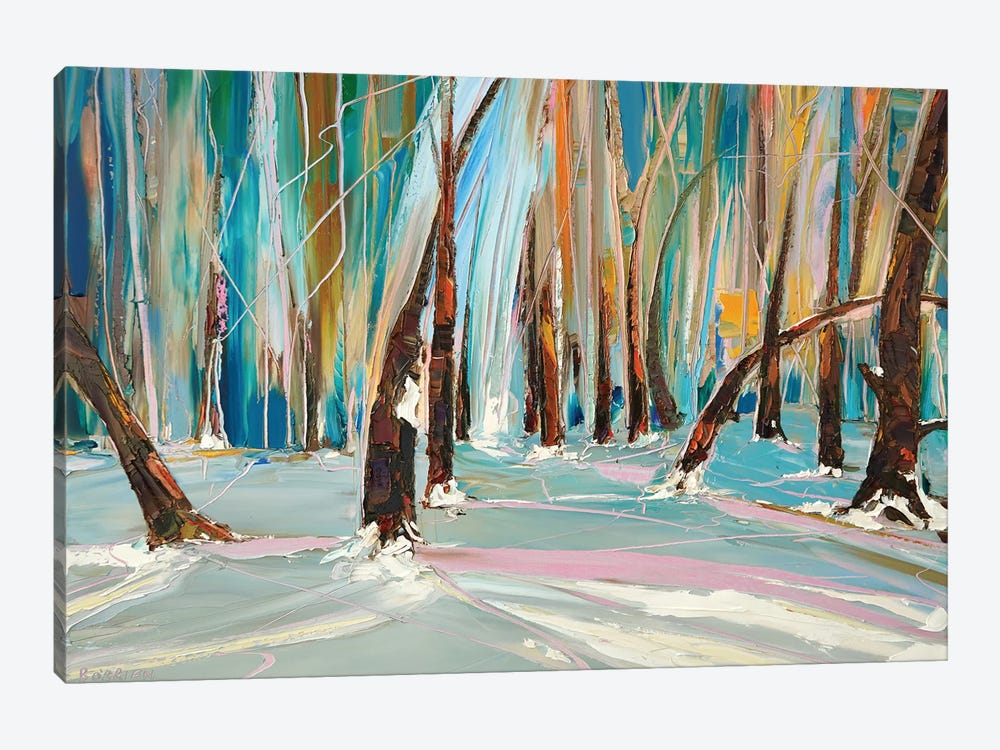 Alpine Bushwalk by Bridie O'Brien 1-piece Canvas Print