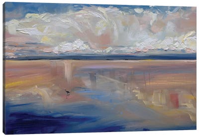 A Lake Scene Canvas Art Print - Bridie O'Brien