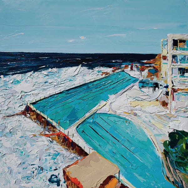 Bridie O'Brien: Bondi Icebergs by Bridie O'Brien