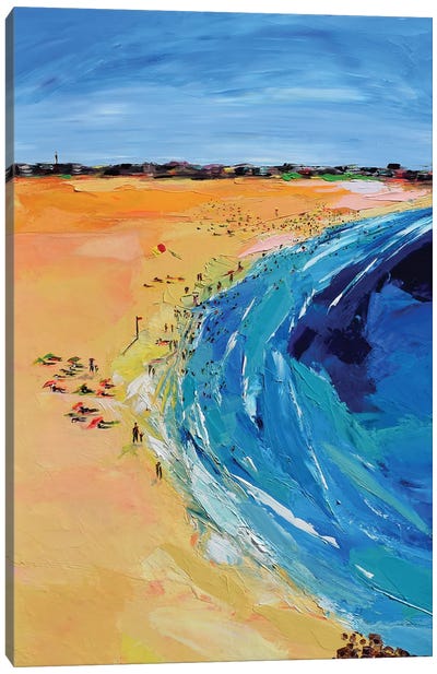 Bondi Shot Canvas Art Print - New South Wales Art