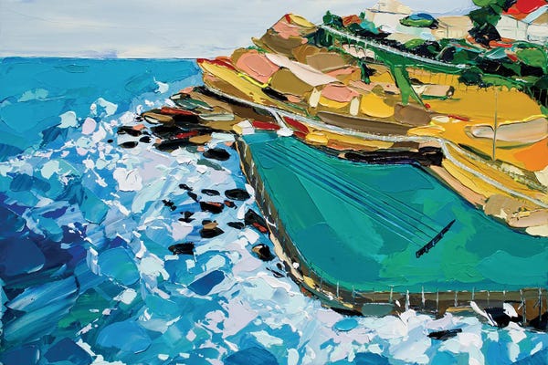 Bridie O'Brien: Bronte Pool by Bridie O'Brien