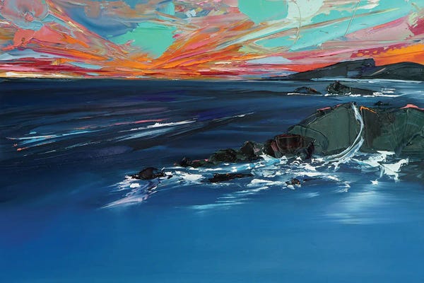 Bridie O'Brien: Coles Bay Duskana by Bridie O'Brien