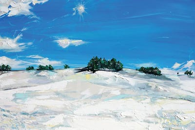 Fresh Snow by Bridie O'Brien framed wall art