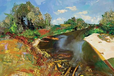 Heat Of The Day by Bridie O'Brien framed wall art