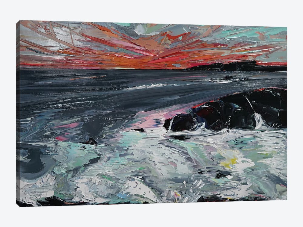 Nightfall East Coast by Bridie O'Brien 1-piece Canvas Print