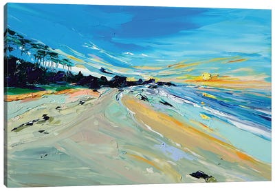 Northern Rocks Mystery Bay Canvas Art Print - Bridie O'Brien