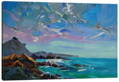 Powerful Freycinet Canvas Art Print - Contemporary Coastal