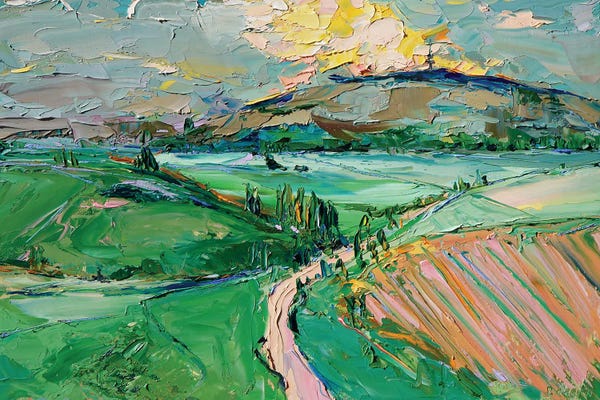 Pops Of Pink: Somewhere On Forest Drive by Bridie O'Brien