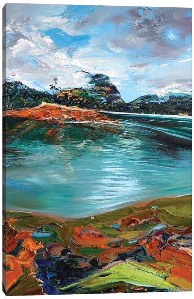 Honeymoon Bay Canvas Art Print - New South Wales Art