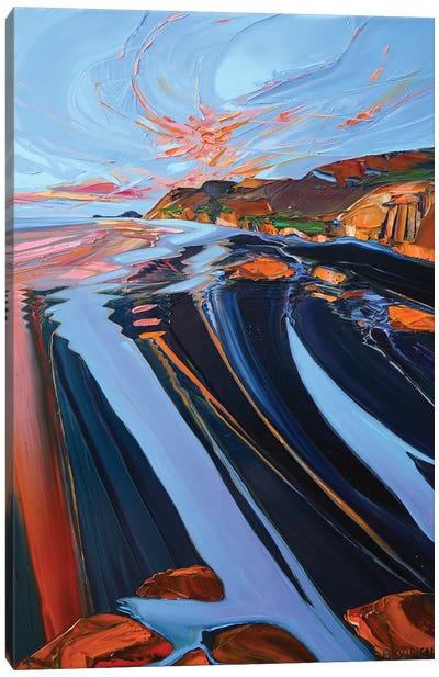 Sleepy Bay Canvas Art Print - New South Wales Art
