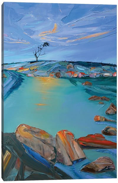 Afternoon Light, Binalong Canvas Art Print - New South Wales Art