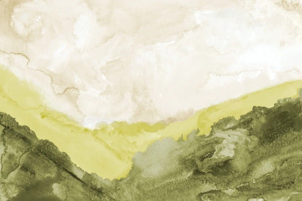 Washed Green Landscape