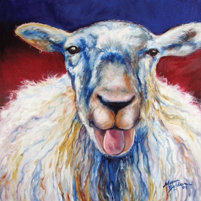 Oh Baa Ma by Marcia Baldwin gallery poster