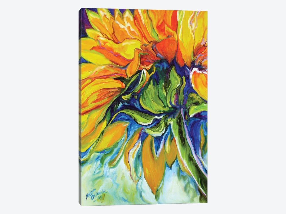 Sunflower In July by Marcia Baldwin 1-piece Canvas Art Print